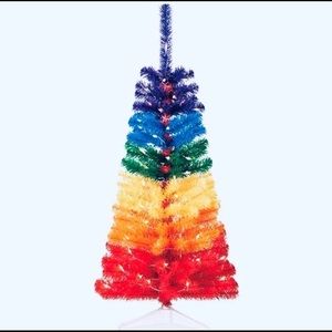 4ft Unique Rainbow Xmas tree